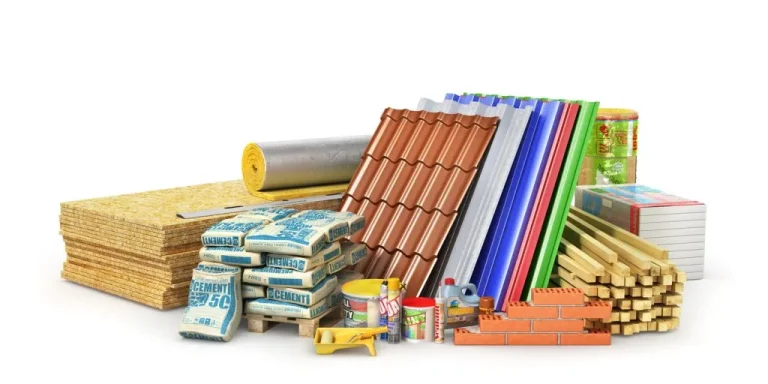 guardar materiais de construção