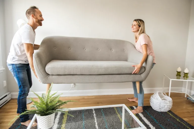 guardar móveis sem uso